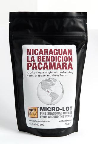 Caffe Society - Nicaraguan La Bendición Pacamara