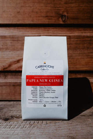 Carringtons Coffee Co: Papua New Guinea, Arokara co-op, Washed