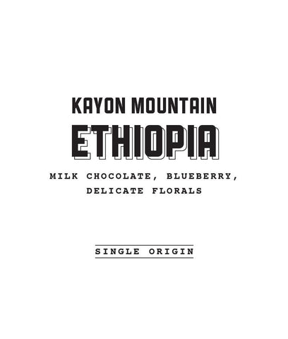 Casa Espresso - Ethiopia Kayon Mountain