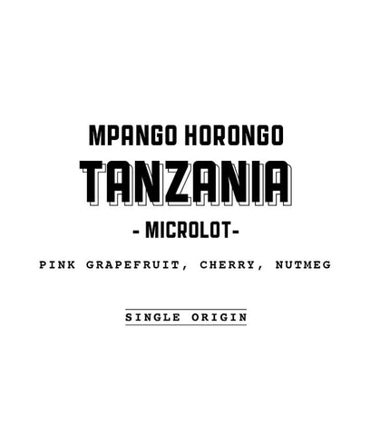 Casa Espresso - Tanzania Mpango Horongo Micro-Lot