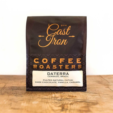Cast Iron Coffee Roasters: Brazil, Daterra, Pulped Natural