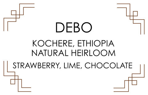 Cast Iron Coffee Roasters: Ethiopia, Debo, Kochere District, Natural