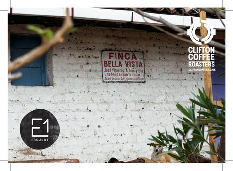 Clifton Coffee - E1 Project - Direct trade - Single Origin Espresso: Finca Bella Vista