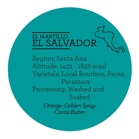 Climpson & Sons - Single Origin: El Martillo, El Salvador