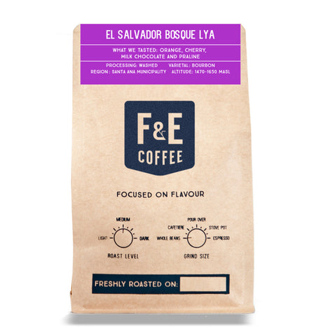 F & E Coffee: El Salvador, Bosque Lya, Washed