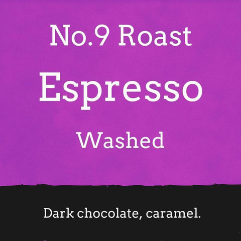 Foundry Coffee Roasters: No. 9 Espresso Roast: Colombia, Washed, Whole bean