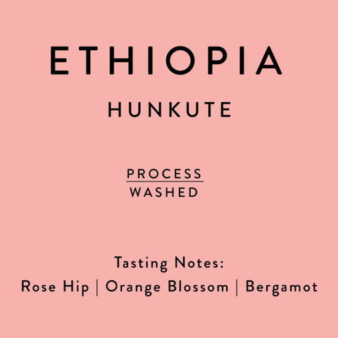 Horsham Coffee Roaster: Ethiopia, Hunkute, Washed