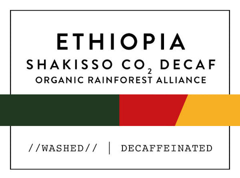 Horsham Coffee Roaster - Ethiopia Shakisso Co2 Decaf