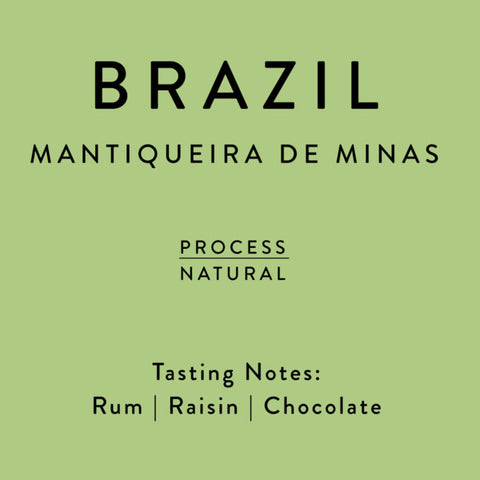 Horsham Coffee Roaster: Brazil, Mantiqueira, Natural