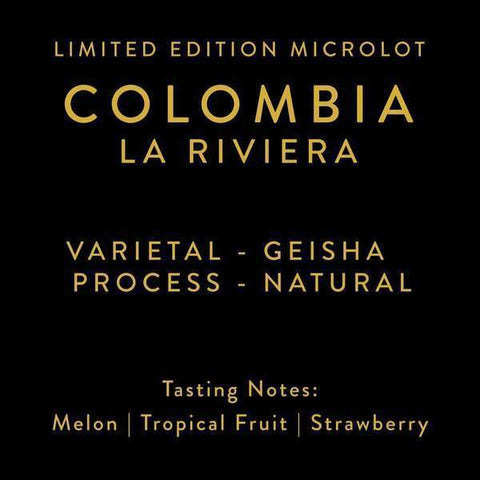 Horsham Coffee Roaster: Colombia, La Riviera - Microlot, Natural