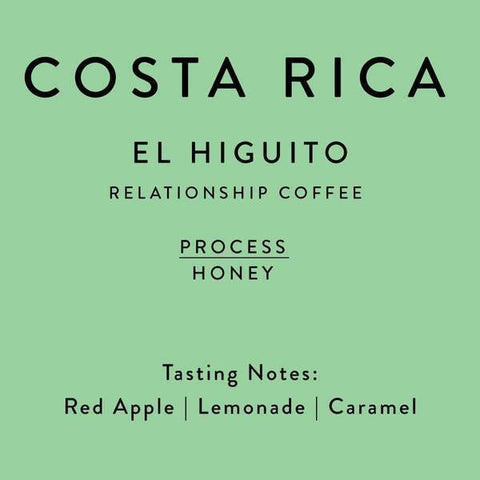 Horsham Coffee Roaster: Costa Rica, El Higuito, Honey Process