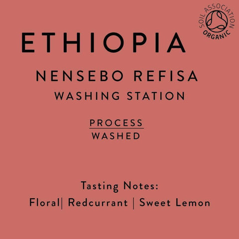 Horsham Coffee Roaster: Ethiopia, Nensebo Refisa, Washed