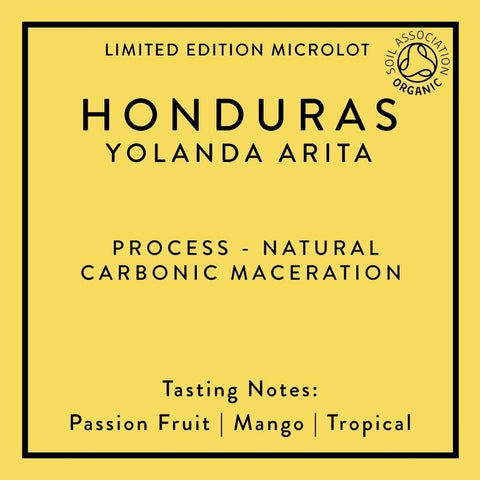 Horsham Coffee Roaster: Honduras, Yolanda Arita, Carbonic Macerated Natural