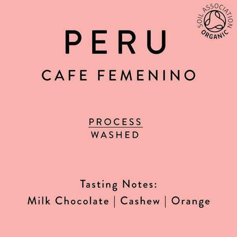 Horsham Coffee Roaster: Peru, Cafe Femenino, Washed