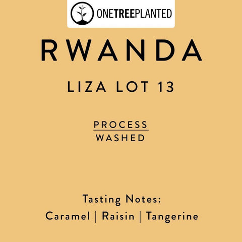 Horsham Coffee Roaster: Rwanda, Liza Lot 13, Washed