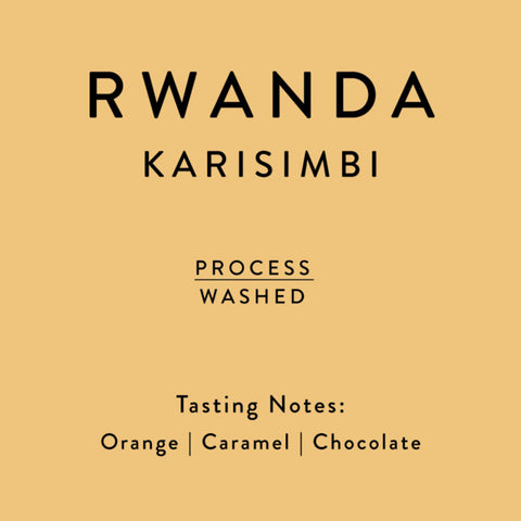 Horsham Coffee Roaster: Rwanda, Karisimbi Washing Station, Washed