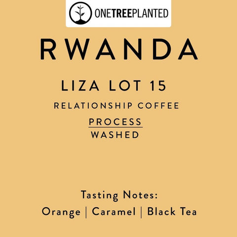 Horsham Coffee Roaster: Rwanda, Liza Lot 15, Washed