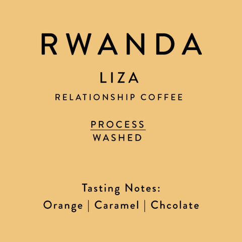 Horsham Coffee Roaster: Rwanda, Liza Washing Station, 2018 2019 Crop, Washed