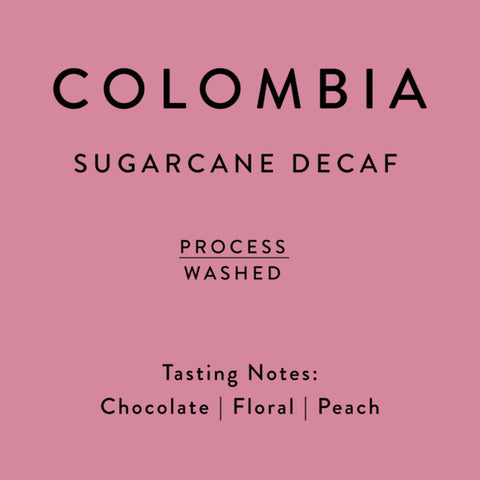 Horsham Coffee Roaster: Sugarcane Decaf: Colombia, Washed