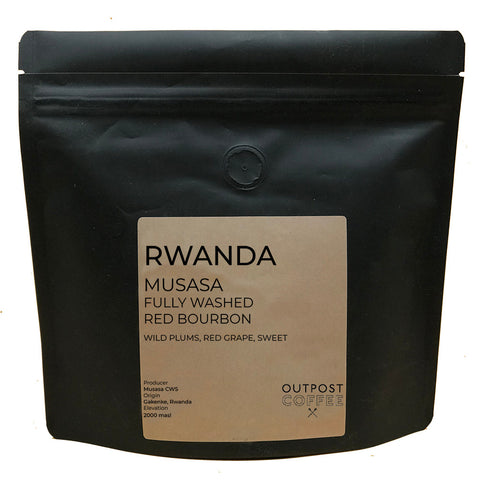 Outpost Coffee: Rwanda, Musasa Washing Station, Washed