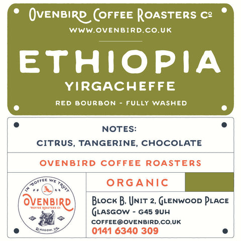 Ovenbird Coffee - Ethiopia Yirgacheffe Grade 2