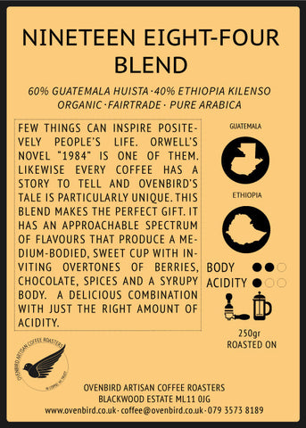 Ovenbird Coffee - Nineteen Eighty-Four Blend