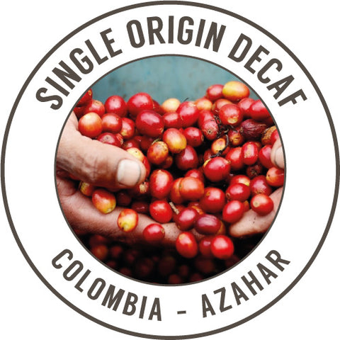 Rinaldo's Coffee: Colombia, Azahar, Decaffeinated