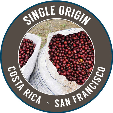 Rinaldo's Coffee: Costa Rica, San Francisco, Honey Process