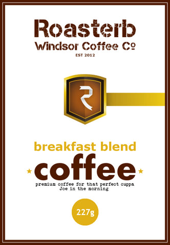 Roasterb Coffee Co - Breakfast Blend Coffee - Premium First Crop 100% Arabica