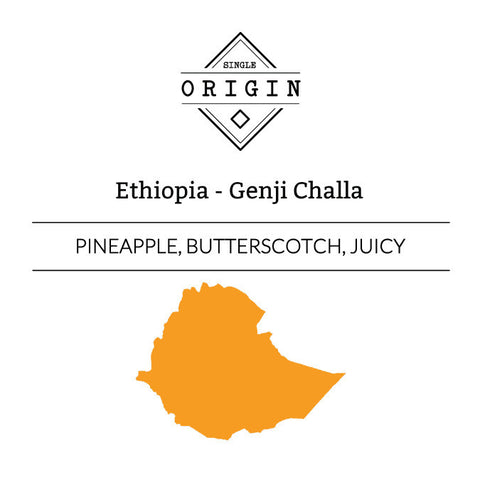 Rounton Coffee Roasters: Ethiopia, Genji Challa, Washed