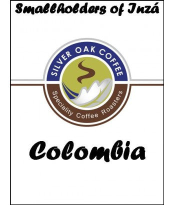 Silver Oak Coffee - Single Origin: Smallholders Of Inza Cauca, Colombia