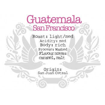 The Crafted Coffee Company - Guatemala Finca San Francisco